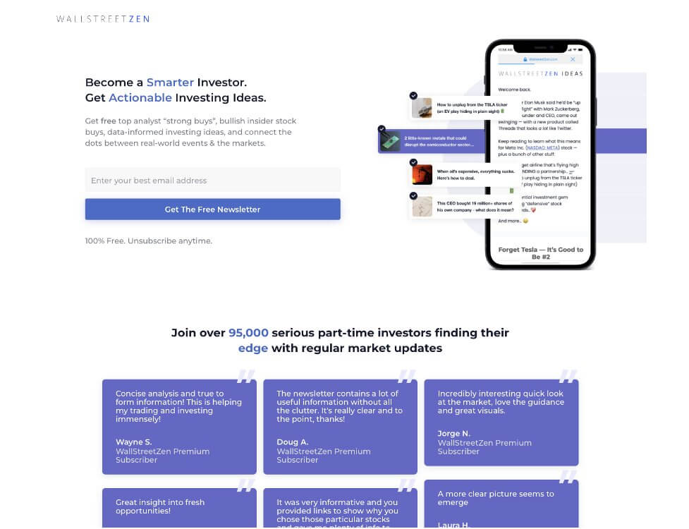 newsletter to become a smarter investor